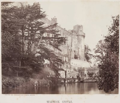 Warwick Castle, c.1857 (albumine print) door Francis Bedford