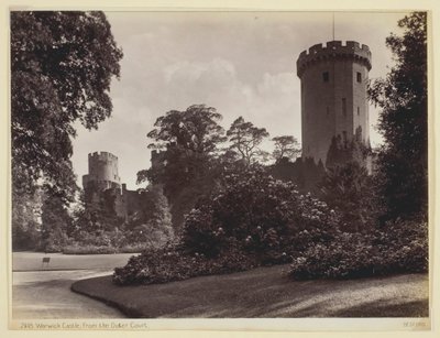 Warwick Castle, vanaf de buitenplaats door Francis Bedford