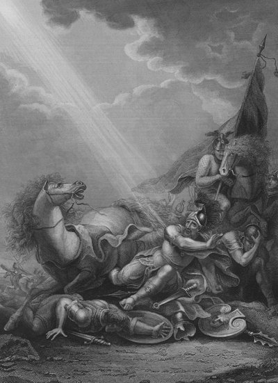 De Bekering van St. Paulus door Francis Bourgeois