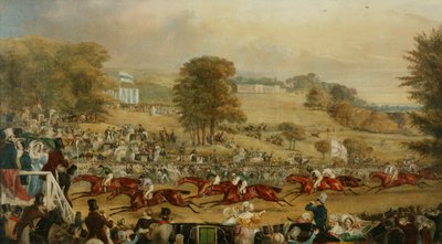 Heaton Park Races, Manchester door Francis Calcraft Turner