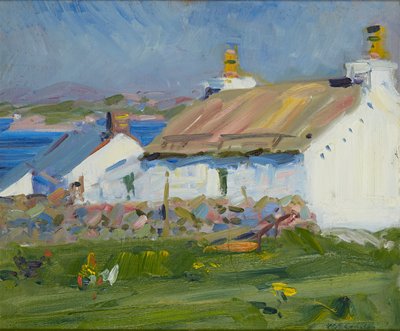 Crofts, Iona door Francis Campbell Boileau Cadell