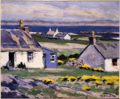 Cuil Phail Croft, De Twee Crofts, Iona door Francis Campbell Boileau Cadell