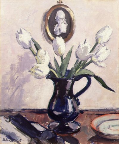 Tulpen, c.1920 door Francis Campbell Boileau Cadell