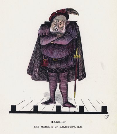 Hamlet, De Markies van Salisbury door Francis Carruthers Gould
