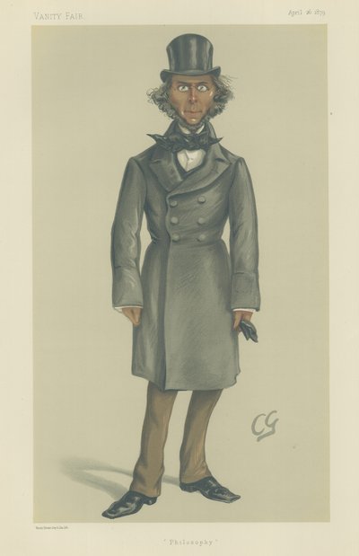 Mr Herbert Spencer door Francis Carruthers Gould