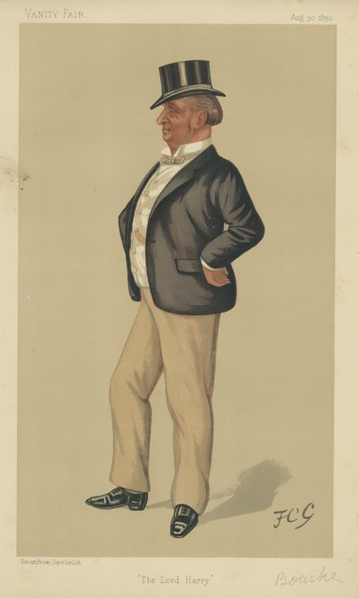 De Eerwaarde Henry Lorton Burke door Francis Carruthers Gould