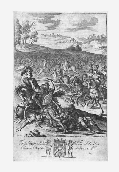 Camilla doodt Aunus, 1653 door Francis Cleyn