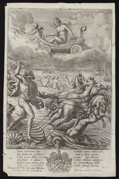 Poseidon door Francis Cleyn
