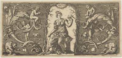 Touch Tactus, uit Quinque Sensuum Five Senses, ca. 1655 door Francis Cleyn