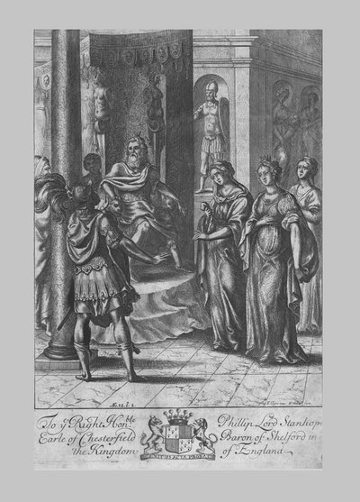 Turnus voor Latinus, begin 17e eeuw door Francis Cleyn