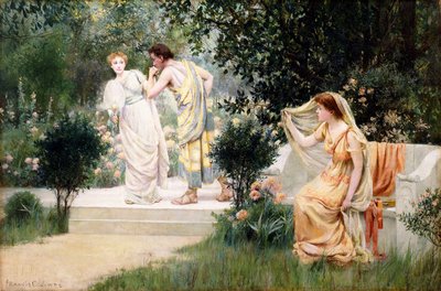 De Verboden Kus door Francis Coates Jones