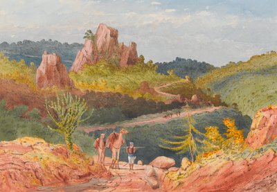 Amba Alaji, nabij Atillam door Francis Cornelius James