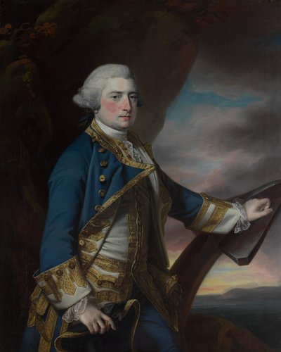 Admiraal Harry Paulet 1719-1794, Zesde Hertog van Bolton door Francis Cotes
