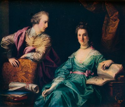 Isabel en Thomas Crathorne, 1767 door Francis Cotes