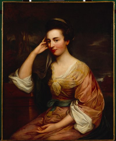 Mevrouw Chandos-Pole door Francis Cotes