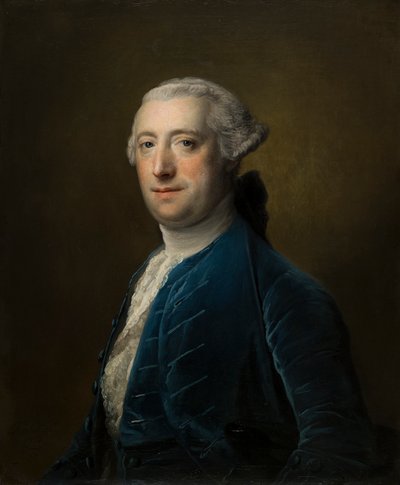 Portret van Kolonel Kinnear, van het 50e Regiment Voetvolk door Francis Cotes