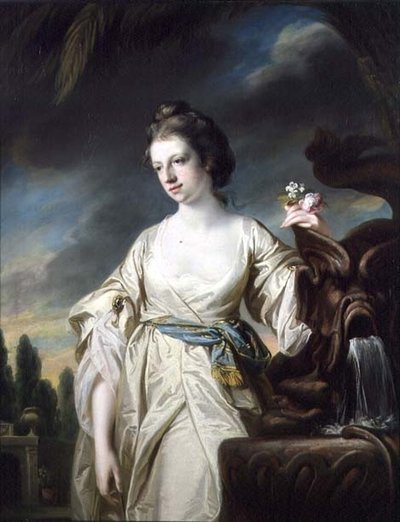 Portret van Mevrouw Richard Miles door Francis Cotes
