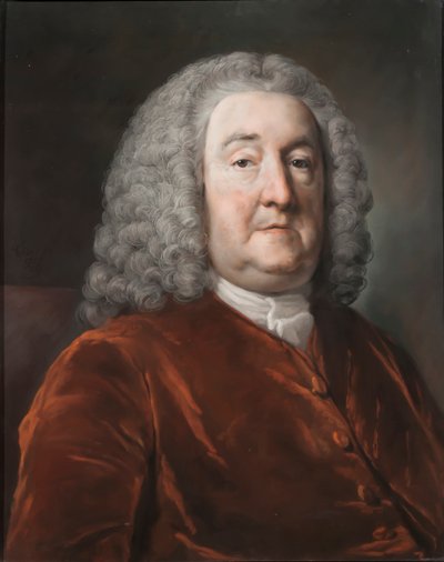 Portret van Sir Edward Hulse, 1e Baronet, 1757 door Francis Cotes