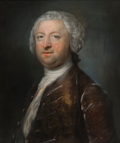 Portret van Sir Orlando Bridgeman 4e Bt door Francis Cotes