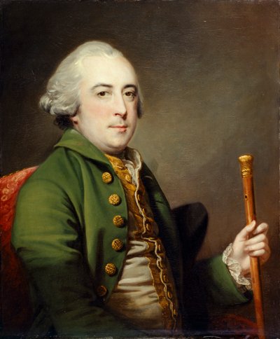 Portret van een heer ca. 1765 door Francis Cotes