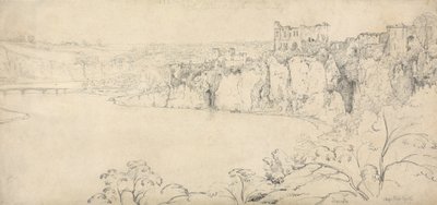 Chepstow Castle aan de Wye door Francis Danby