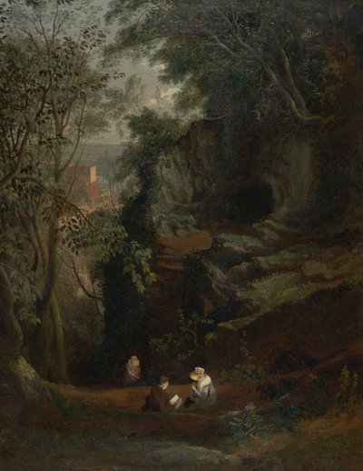 Landschap bij Clifton door Francis Danby