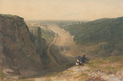 De Avon kloof, kijkend in de richting van Clifton door Francis Danby