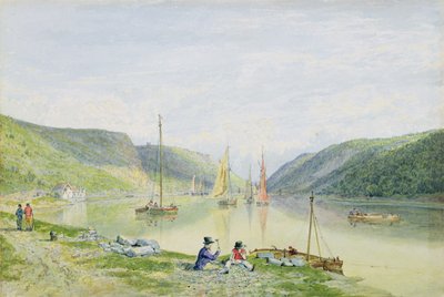 De Avon Gorge vanaf onder de zeewanden door Francis Danby
