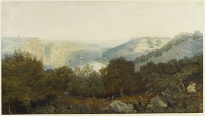 De Avon Gorge met Clifton en de Hotwells, Bristol door Francis Danby