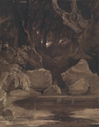 Het Spookbos door Francis Danby