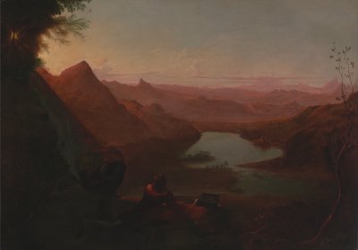 De vakantie van de schilder door Francis Danby