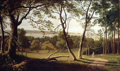 Het landgoed Powderham, Devon door Francis Danby