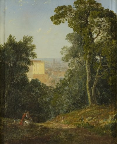 Uitzicht over Bristol vanaf Leigh Woods, ca.1822 door Francis Danby