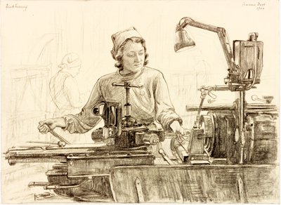 Hoofd draaien door Francis Dodd