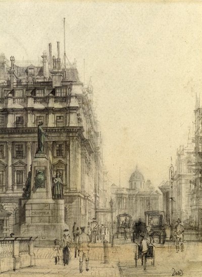 Pall Mall, Londen door Francis Dodd