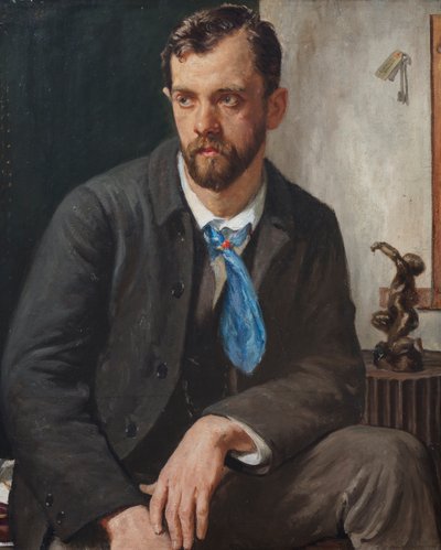 Portret van Charles Holden door Francis Dodd