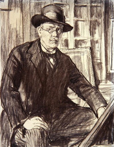 Zelfportret door Francis Dodd