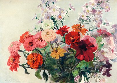 Een Herfstboeket door Francis Edward James