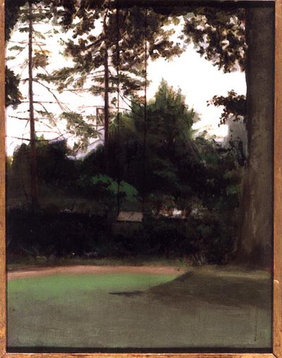 Een Hoek van de Tuin, c.1890 door Francis Foster