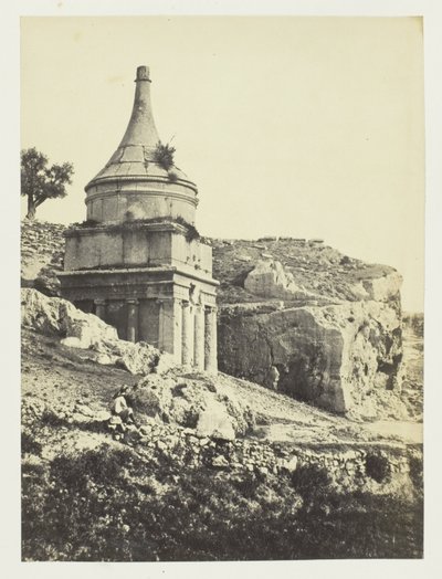 Graf van Absalom, Jeruzalem door Francis Frith