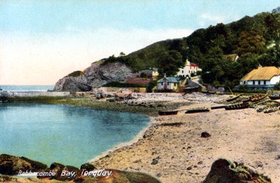 Babbacombe baai, Torquay, Devon, 20e eeuw door Francis Frith