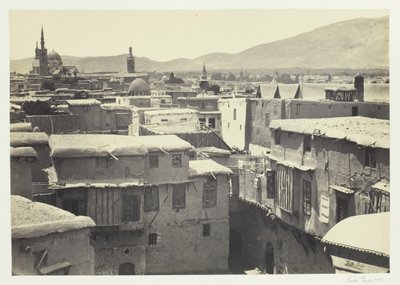 Damascus, 1857 door Francis Frith
