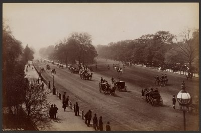 Hyde Park, De Rij door Francis Frith
