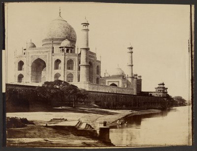 Taj Mahal door Francis Frith
