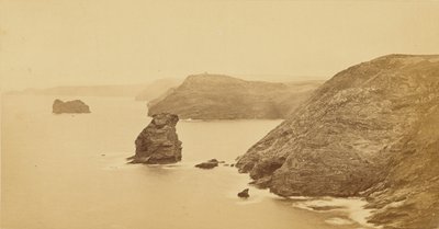 Aan de kust Trevalga door Francis Frith