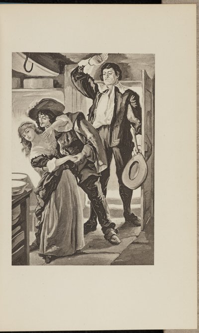 Jan Ridd, schildknaap Marwood en Annie door Francis Frith and Co.
