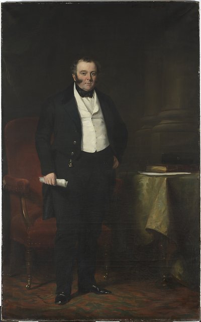 George Hudson, 1846 door Francis Grant