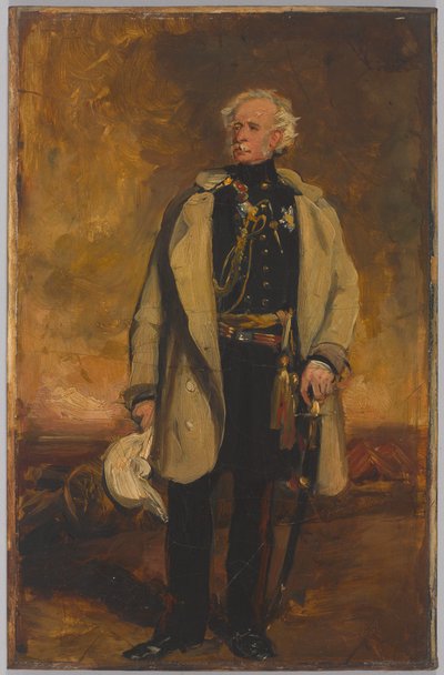 Luitenant-generaal burggraaf Hugh Gough door Francis Grant