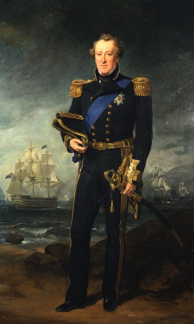 Portret van Algernon, 4e hertog van Northumberland door Francis Grant