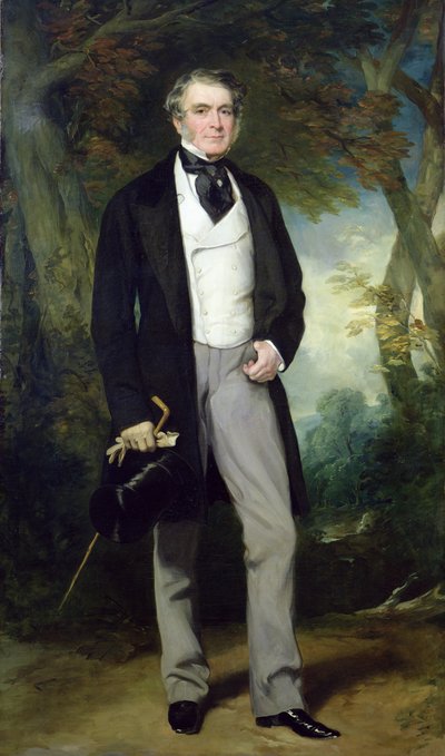 Portret van William Beckett door Francis Grant